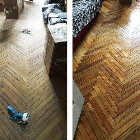 Генеральная уборка небольшой 2-комнатной квартиры, комнаты и кухня